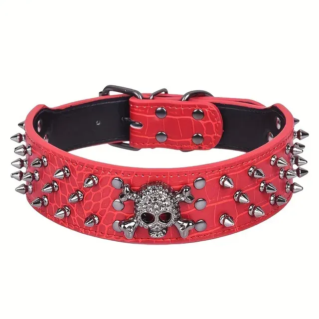 Hundehalsband mit Nieten 2