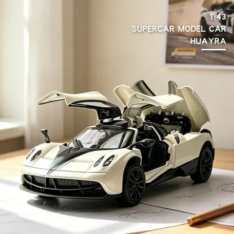 Die-Cast Rennwagen Modell 1:43 mit Rückziehfunktion