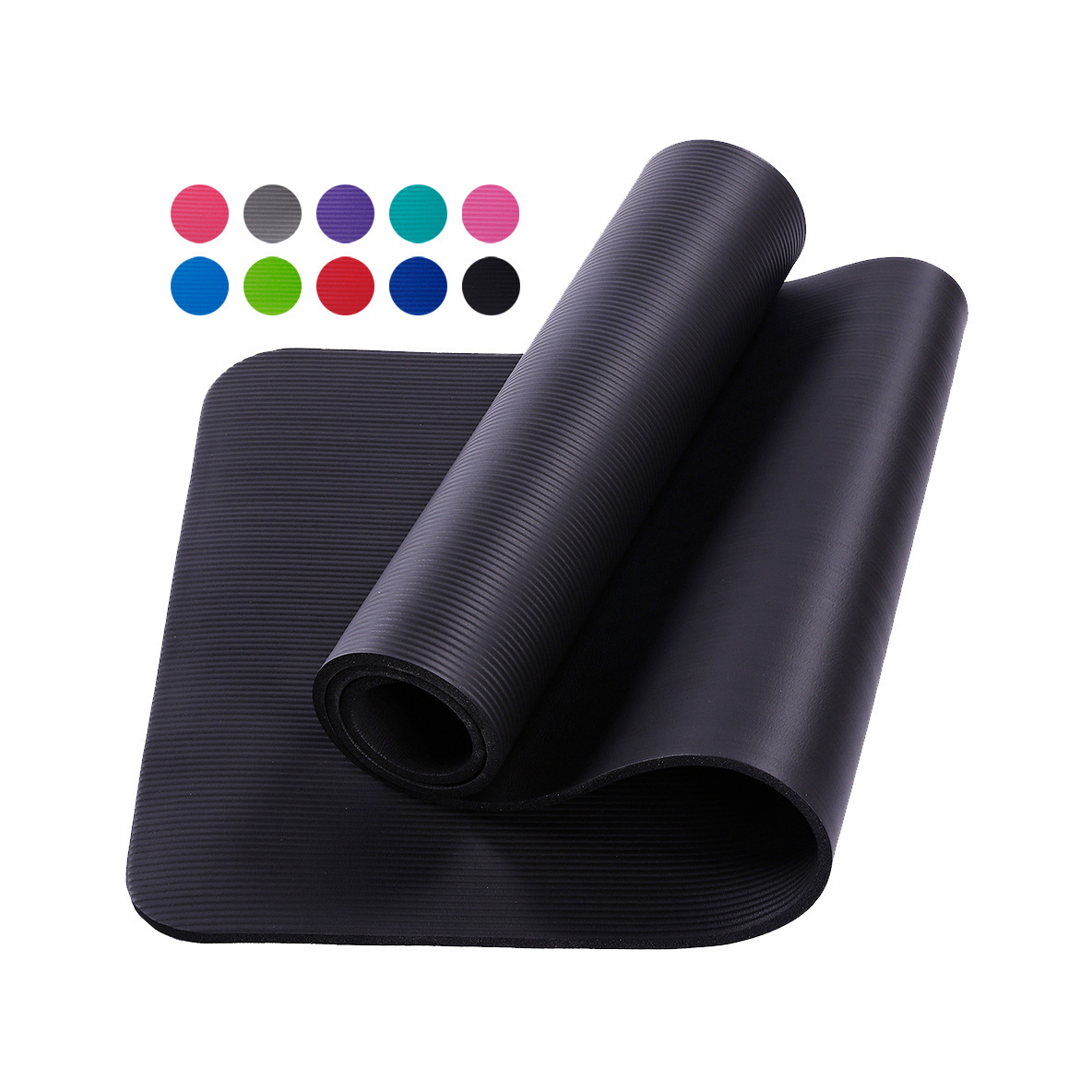 Einschichtige recycelte TPE-Yogamatte