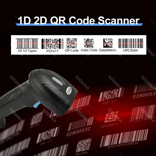 Kabelloser Mini-2D-Barcode-Scanner mit Bluetooth 3
