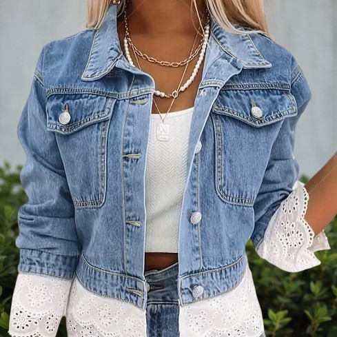 Damen-Jeansjacke