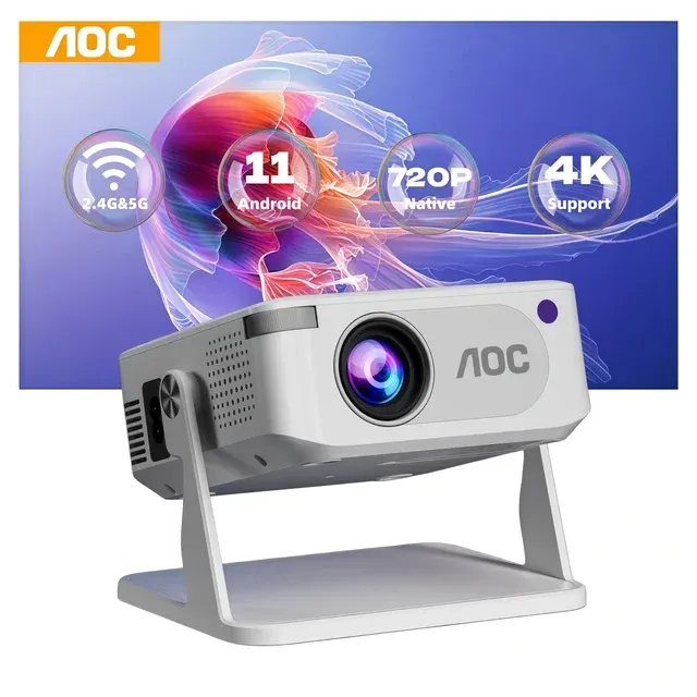 Tragbarer 720p Mini-Projektor mit Standfuß 1