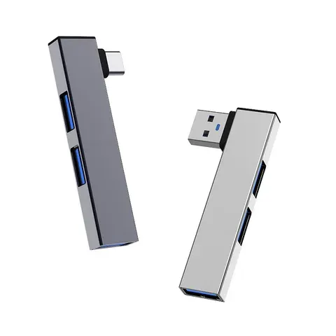 3-in-1 USB-C-Hub mit 3 USB-Ports