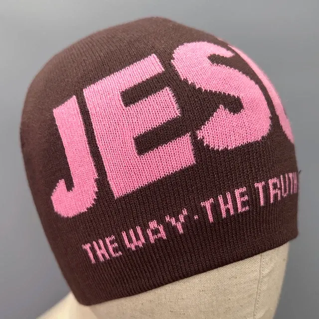 Jacquard-Strickmütze 2