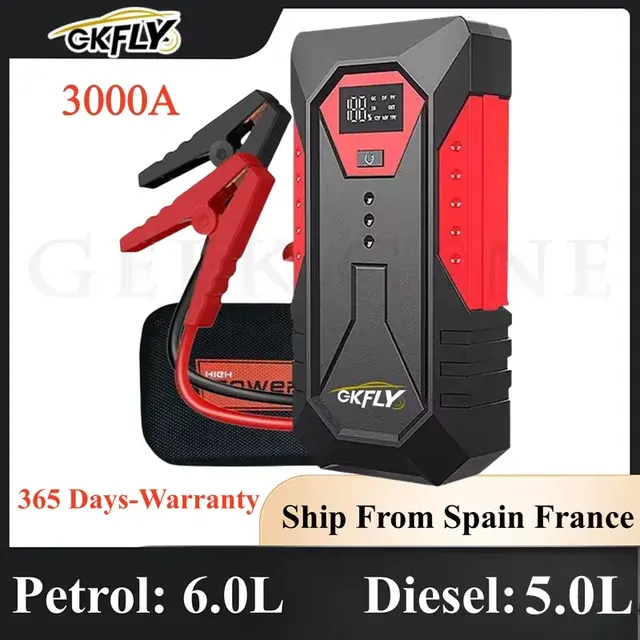 2000A Starthilfe Powerbank für Benzin und Diesel 2