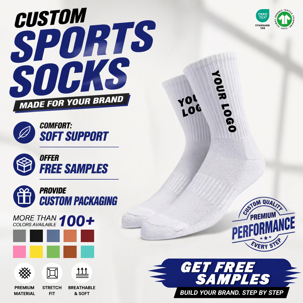 Gestrickte Bambus-Sportsocken Unisex