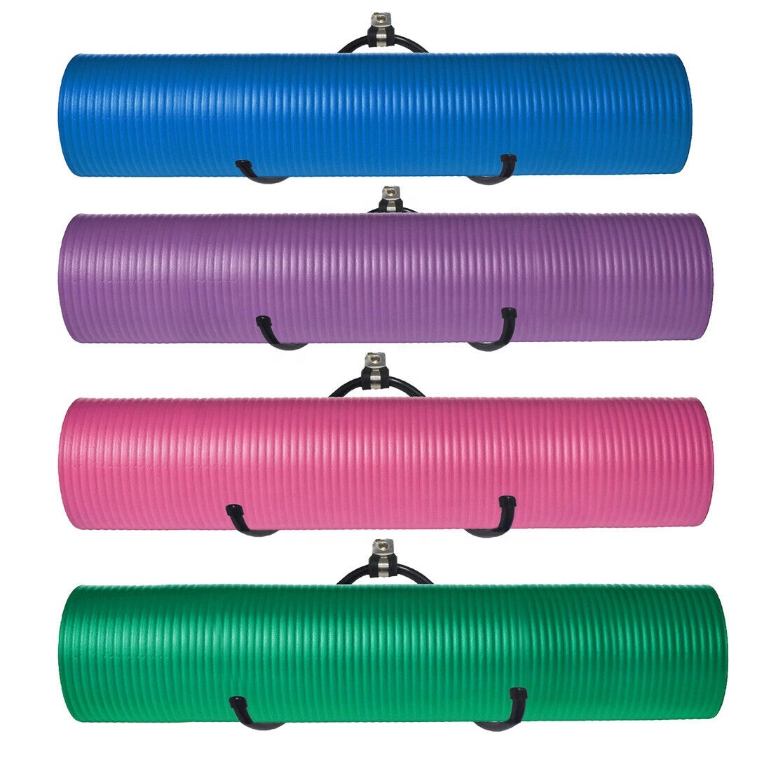 Umweltfreundliche TPE Yogamatte Naturfarben 2