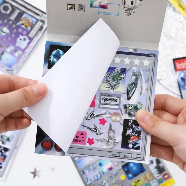 Dekorative Sticker-Buch 3