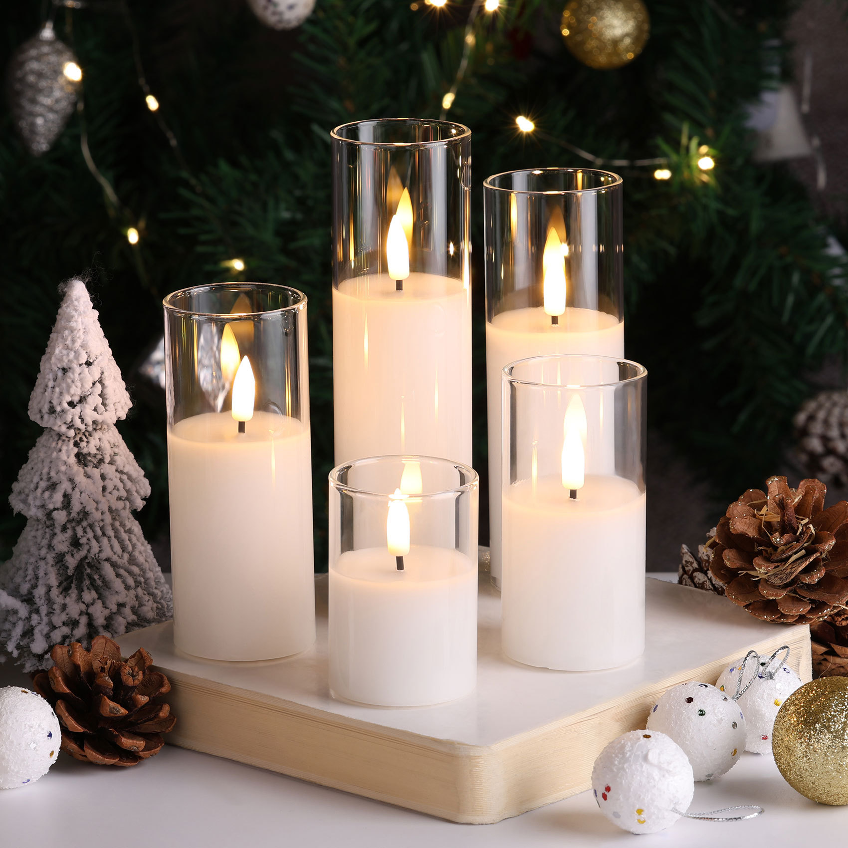 Flammenlose LED-Kerzen 2
