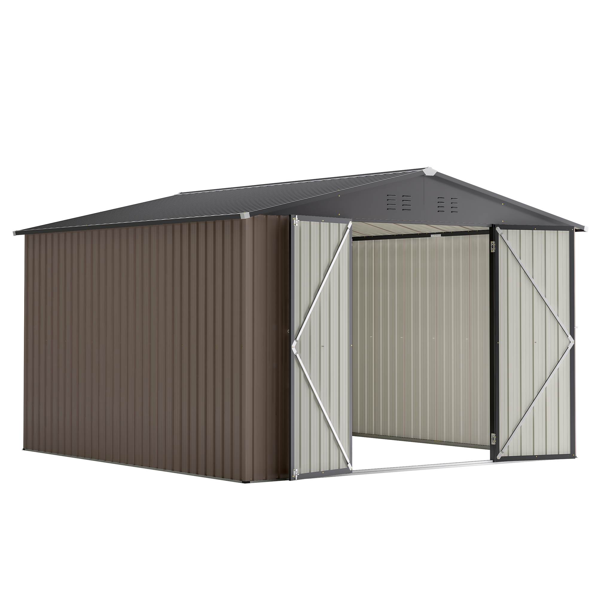 Metall-Gerätehaus für den Garten