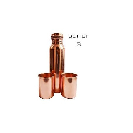 Glas-Trinkflasche mit Zeitmarkierung