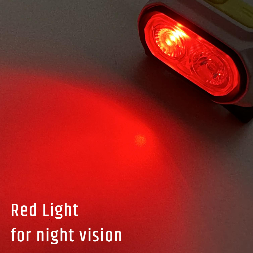 600-Lumen-Stirnlampe mit Rotlicht 4