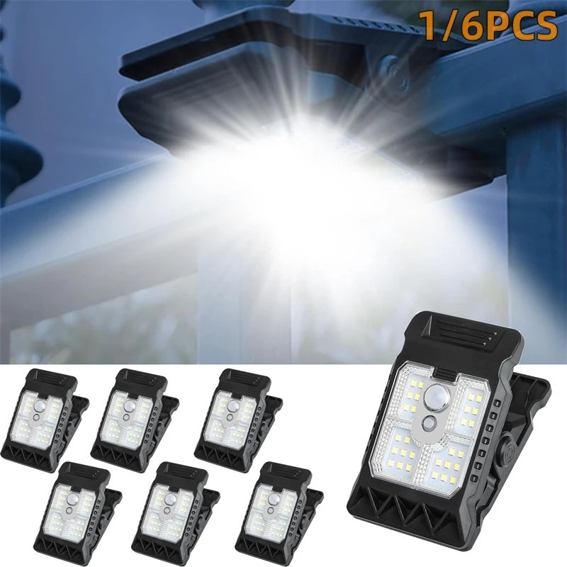 Clip-on-Solarleuchten mit Bewegungsmelder für Zäune