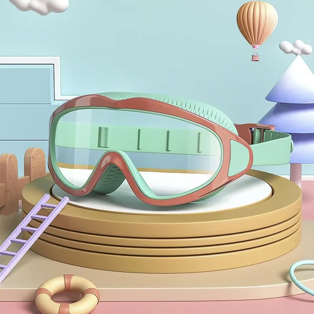 Anti-Beschlag-Schwimmbrille für Kinder mit UV-Schutz 4