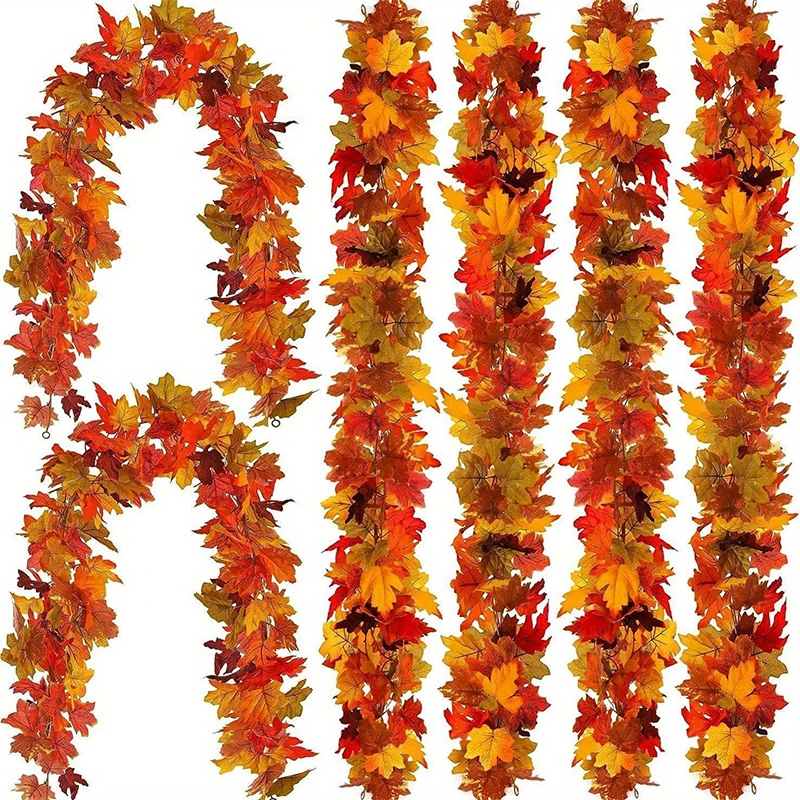 Herbst-Blättergirlande