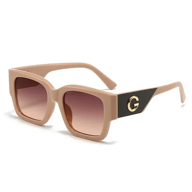 Quadratische Designer-Sonnenbrille 4
