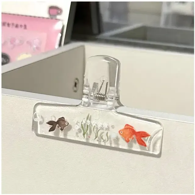 Goldfisch-Dokumentenclip 2