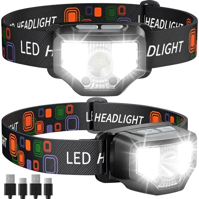 Wiederaufladbare LED-Stirnlampe mit 1200 Lumen 2