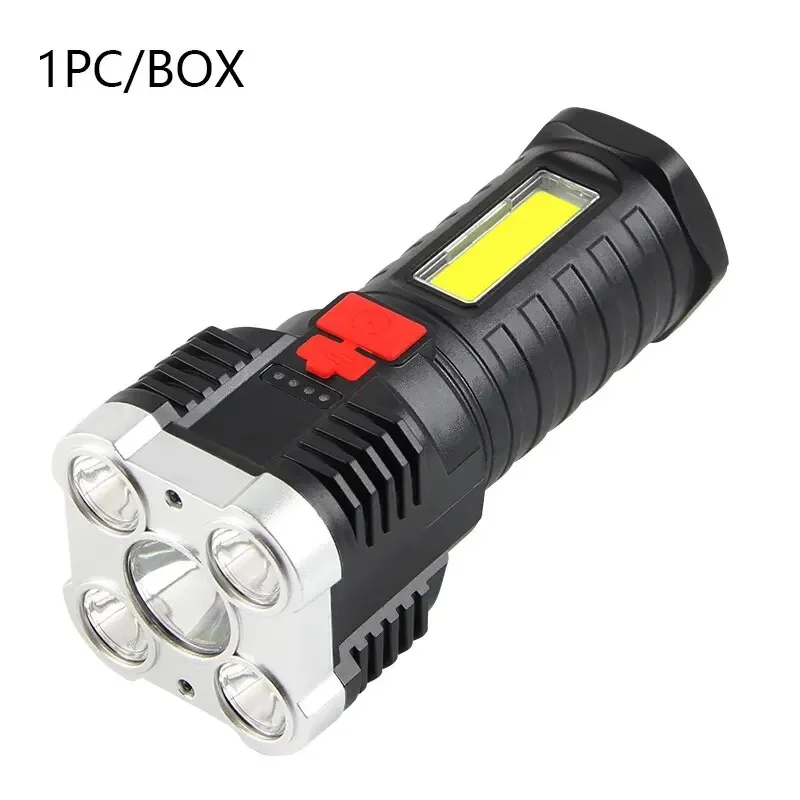 Wiederaufladbare LED-Taschenlampe mit Seitenlicht 2