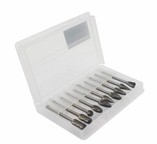 Stahl-Hartmetall-Rotationsfräser-Set