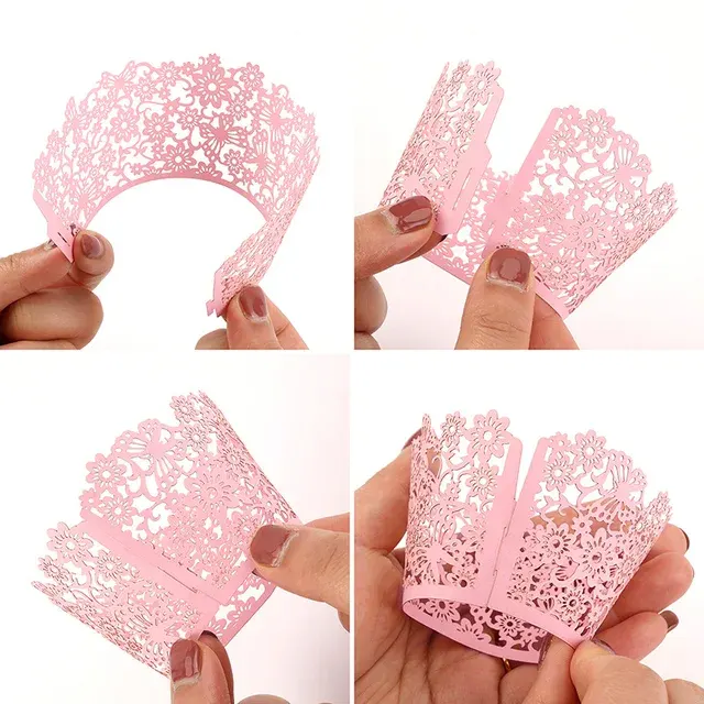 Lasergeschnittener Cupcake-Wrapper 3