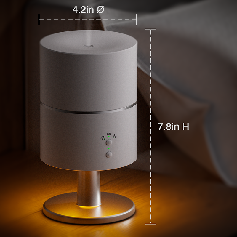 3-in-1 Tischlampe mit Aroma Diffuser 260 ml