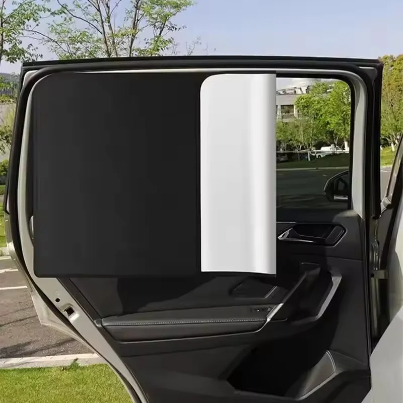 2er-Set magnetische Auto-Sonnenschutzvorhänge 2