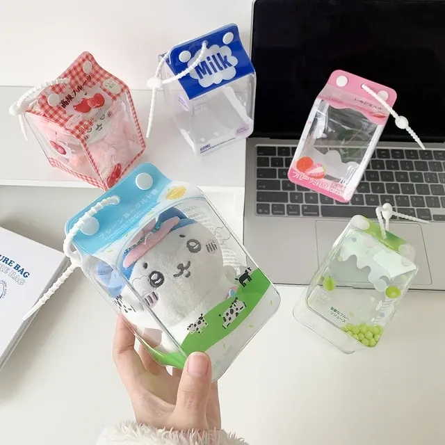Koreanische Milchkarton-Taschenanhänger für Mädchen 3