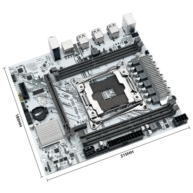Weißes X99-Motherboard-Kit mit Xeon E5-2640 V4 3