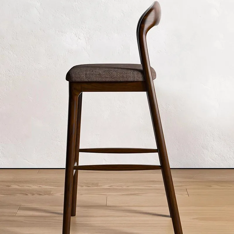 Holz-Barhocker 4
