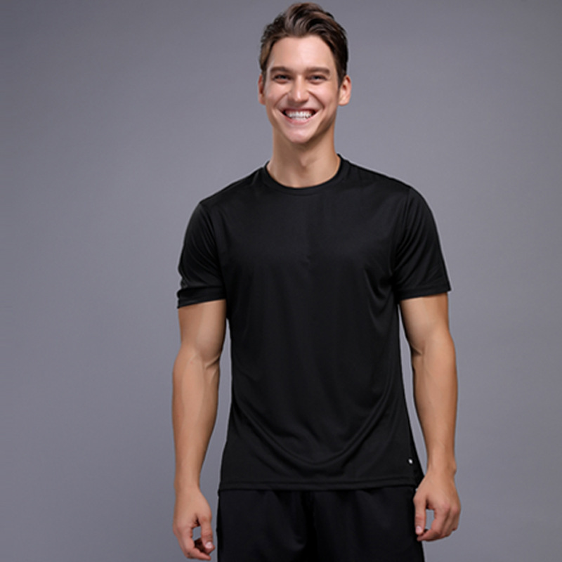 Herren-Sport-Shirt Fitness Kurzarm 3