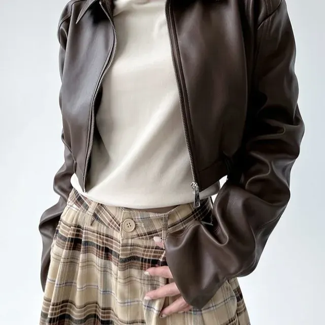 Damen-Lederjacke 4