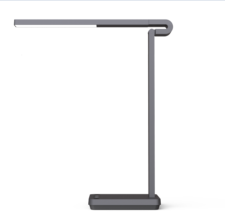 Klappkopf-LED-Bürolampe mit Schiebedimmer 3