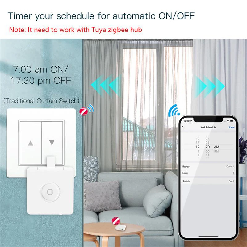 Zigbee Smart-Home Fingerbot Schalterdrücker 3