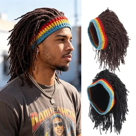 Häkel-Dreadlock-Perücke