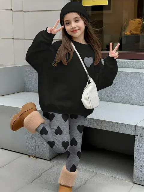 Sweatshirt-Leggings-Set 3