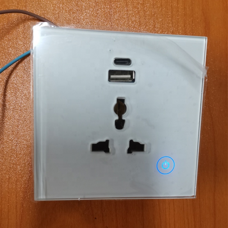 WLAN Steckdose mit USB-C und 13A Schutzkontakt 2