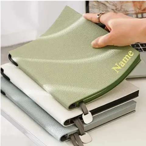 Personalisiertes Lederbuch Notizbuch