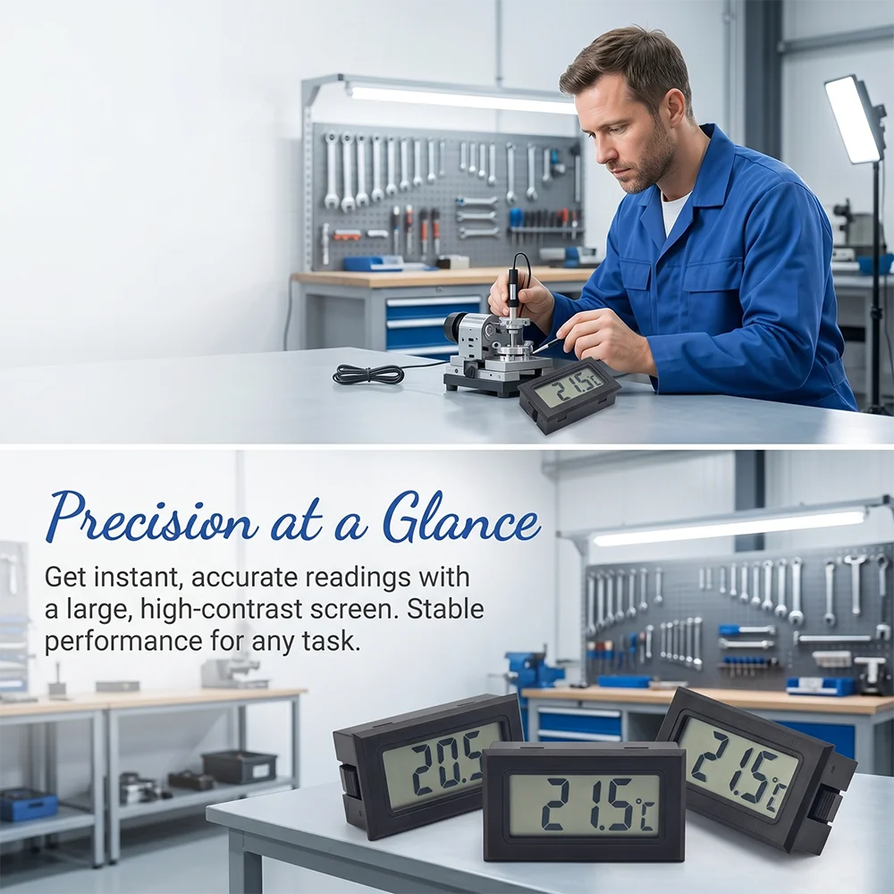 Mini Digital-Thermometer mit Sensor 2