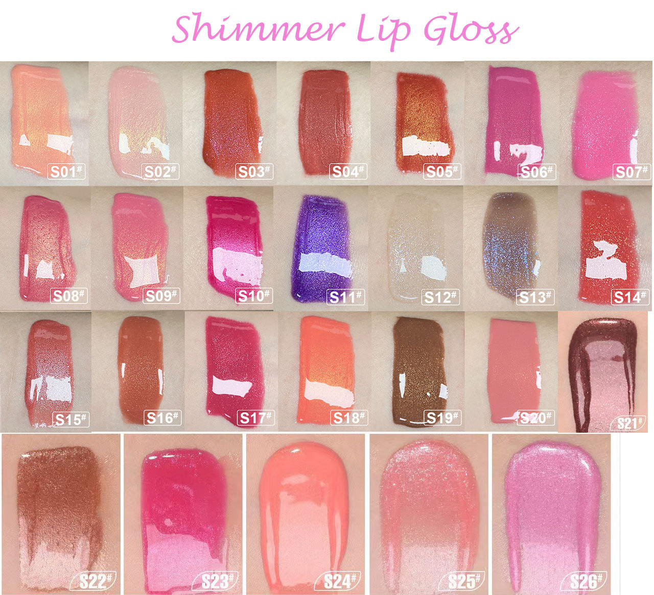 Kristallklarer veganer Lipgloss mit Spiegeleffekt 4