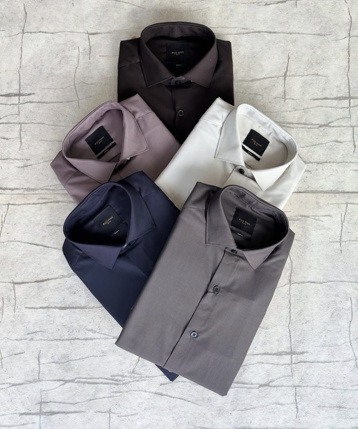 Bügelfreies Slim Fit Business-Hemd Herren