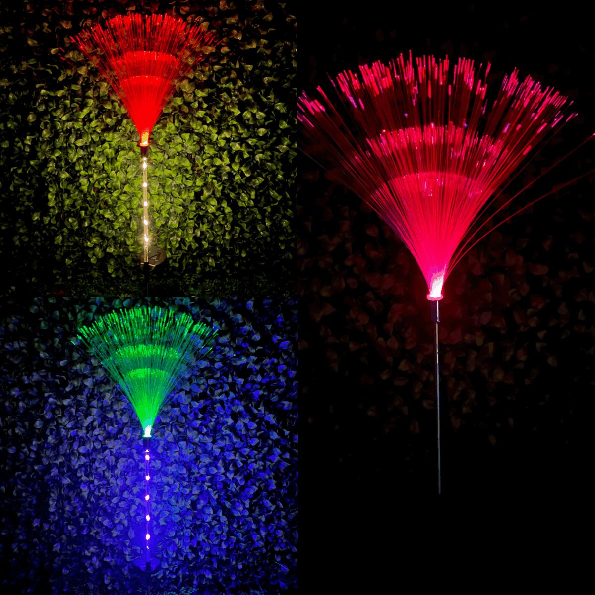Solar-LED-Lichterkette für Außen