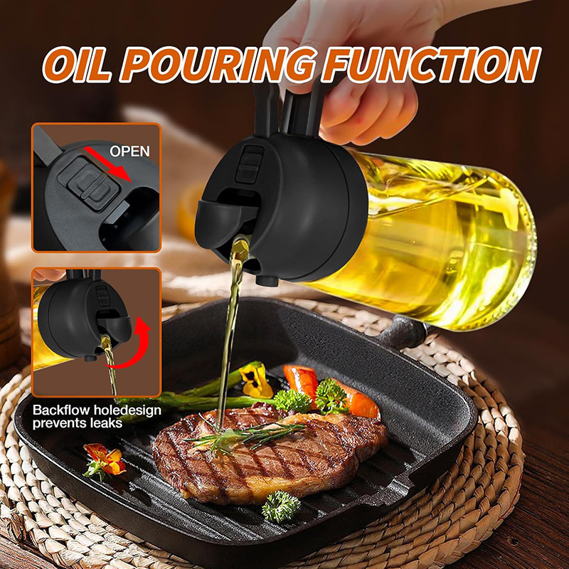 2-in-1 Ölsprüher aus Glas 4