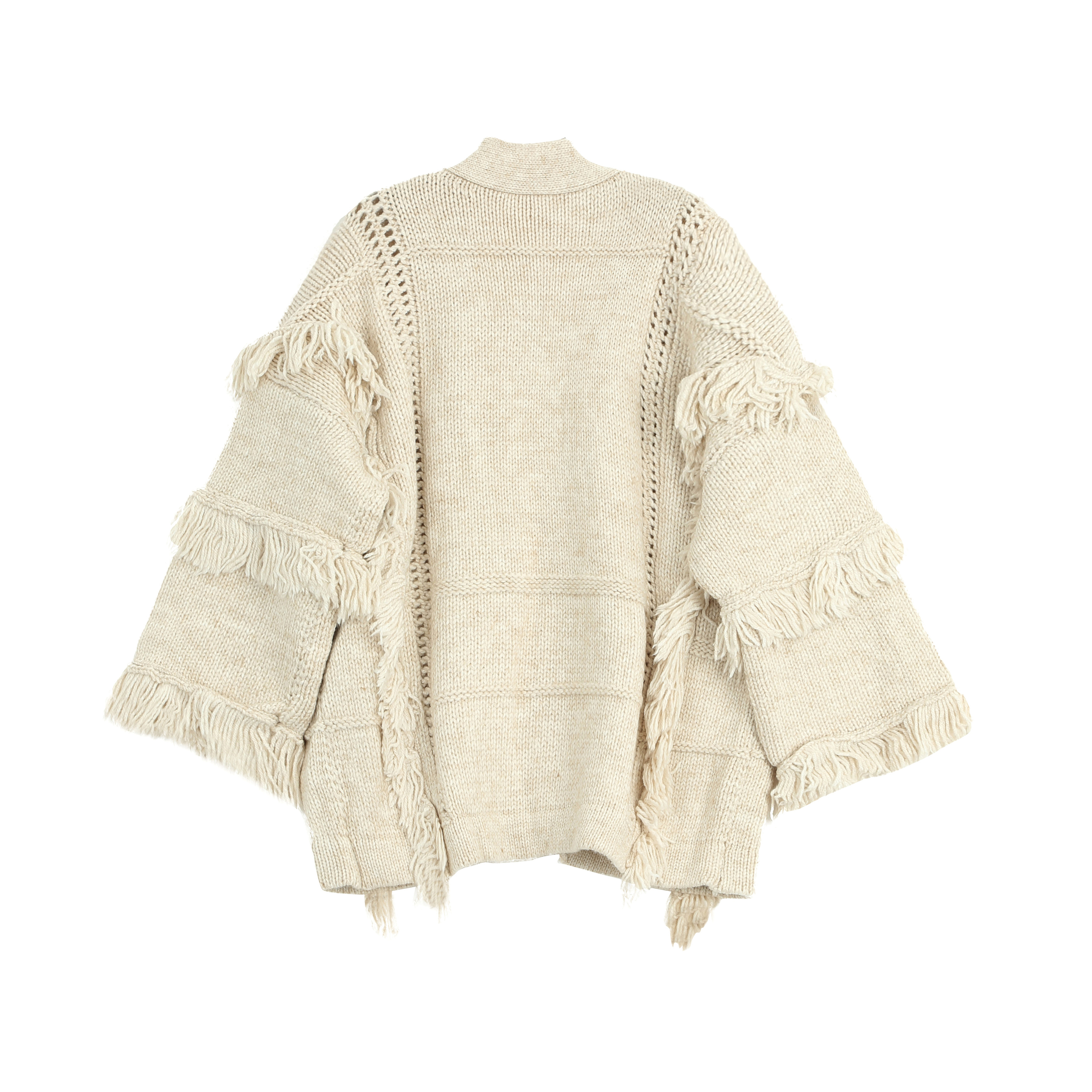 Damen Mohair Strickjacke Weihnachten Locker Warm 2