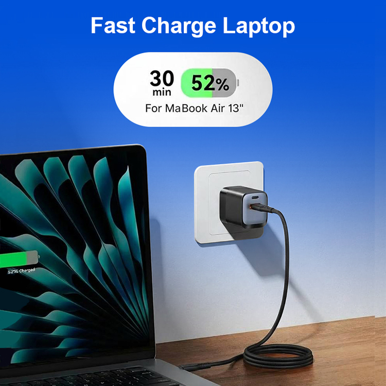 65W GaN USB-C Ladegerät mit Kabel-Set 3