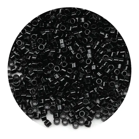 Undurchsichtige Glas-Zylinderperlen 2 mm