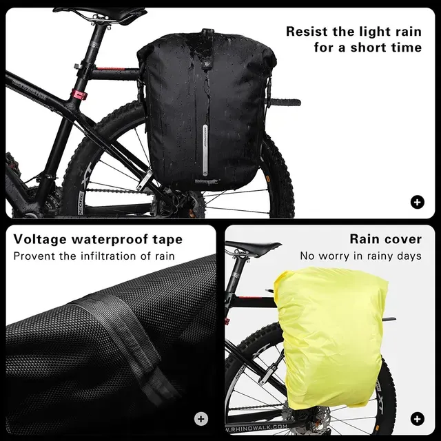 Fahrrad-Gepäckträgertasche 4