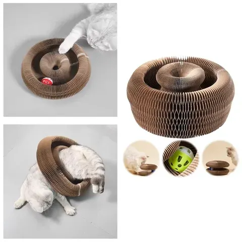 Katzenspielzeug aus Pappe