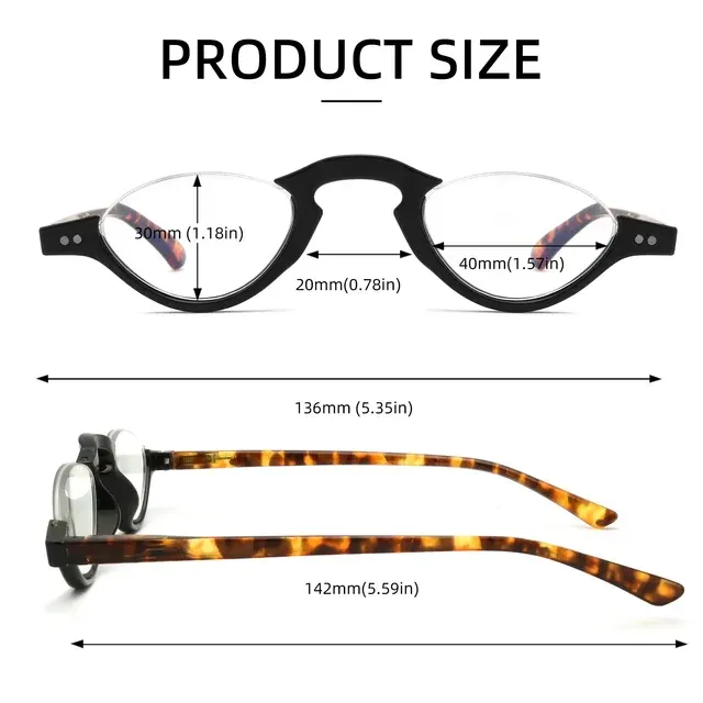 Halbrand-Lesebrille 3