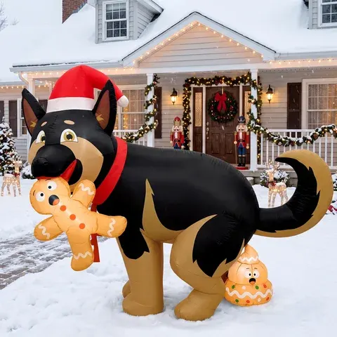 Weihnachts-Gartendeko
